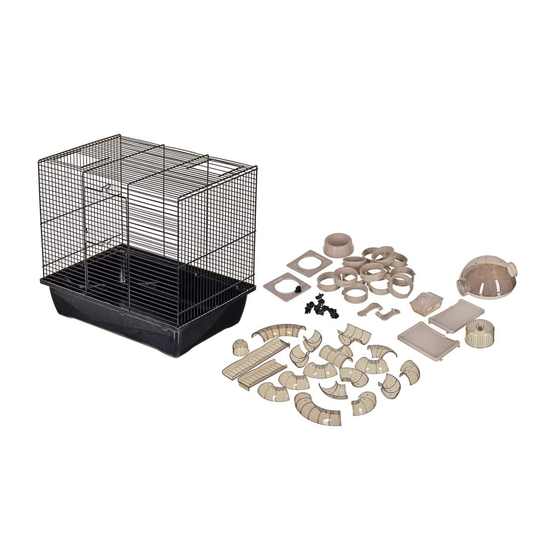 INTER-ZOO Rocky + taraz beżowy 420x290x550 (OUTLET) — zdjęcie 1 z 6