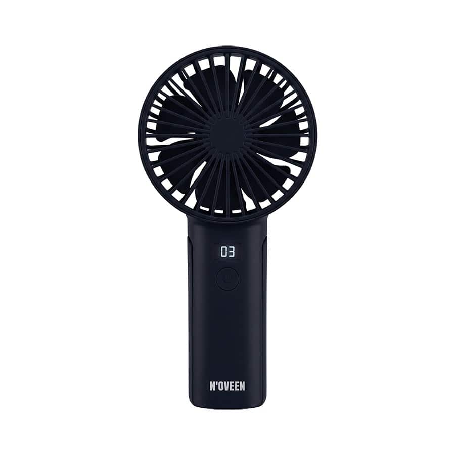 Wentylator ręczno-biurkowy akumulatorowy USB NOVEEN F120 — zdjęcie 1 z 8