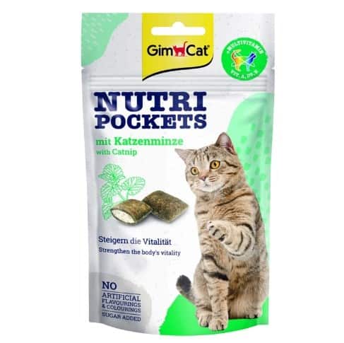 GimCat Nutri Pockets mit katzenminze with Catnip 60g