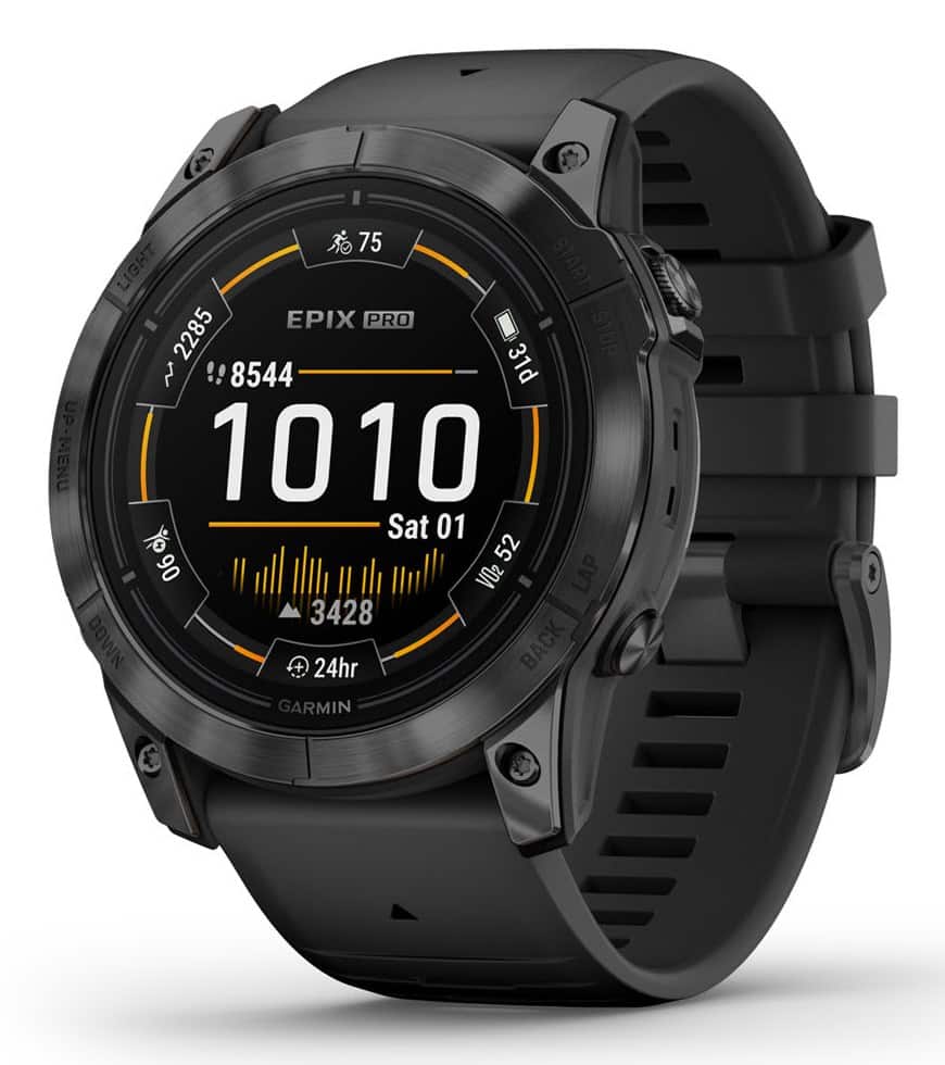 Zegarek sportowy Garmin Epix Pro Gen 2 51mm Slate Gray/Czarny