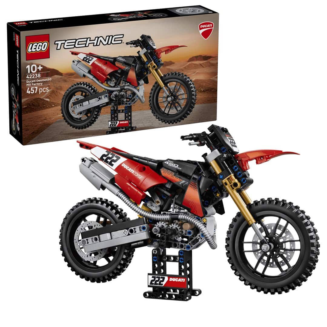 LEGO Technic 42238 - Motocykl Ducati Desmo450 MX Factory — zdjęcie 1 z 8