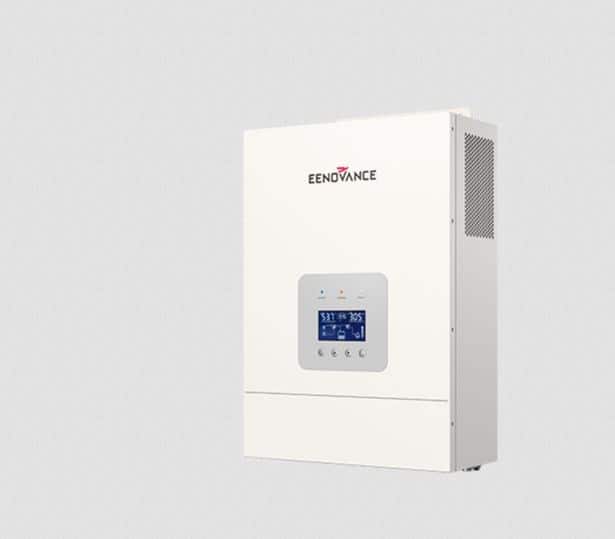 Inverter Eenovance PV:120-450V, BAT :40-60V,AC:220/230/240V 50/60Hz Ratio Power: 4000W IP 20 Max Efficiency: 97.60%