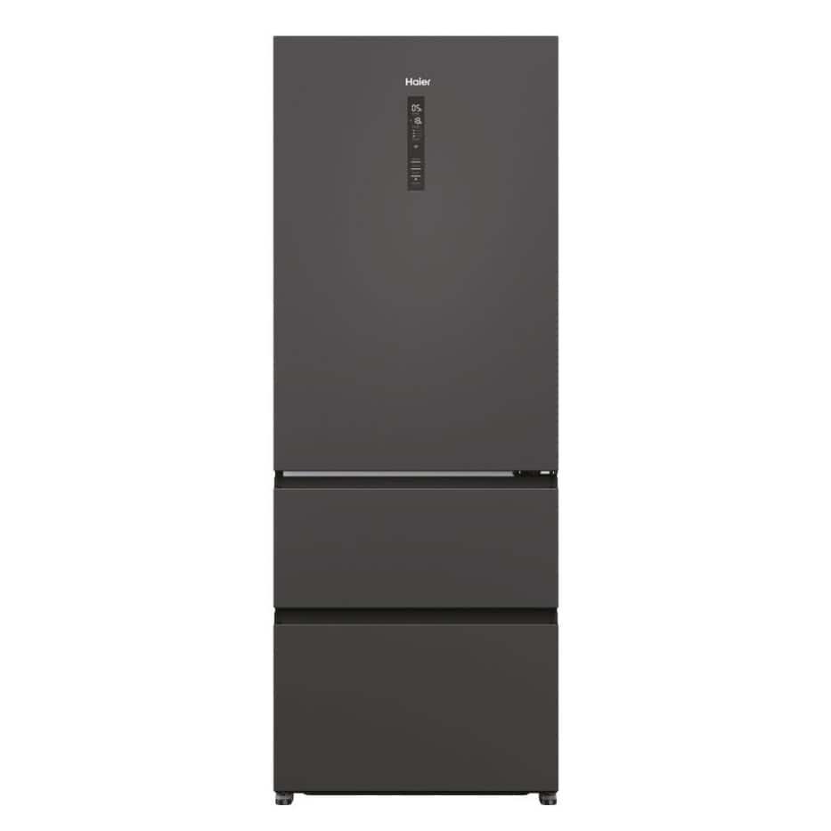Lodówka Multi Door HAIER HTR5719ENPT Seria 5 Total No Frost 190 cm | FreshZone | LED | WiFi hOn | czarny (OUTLET) — zdjęcie 1 z 8