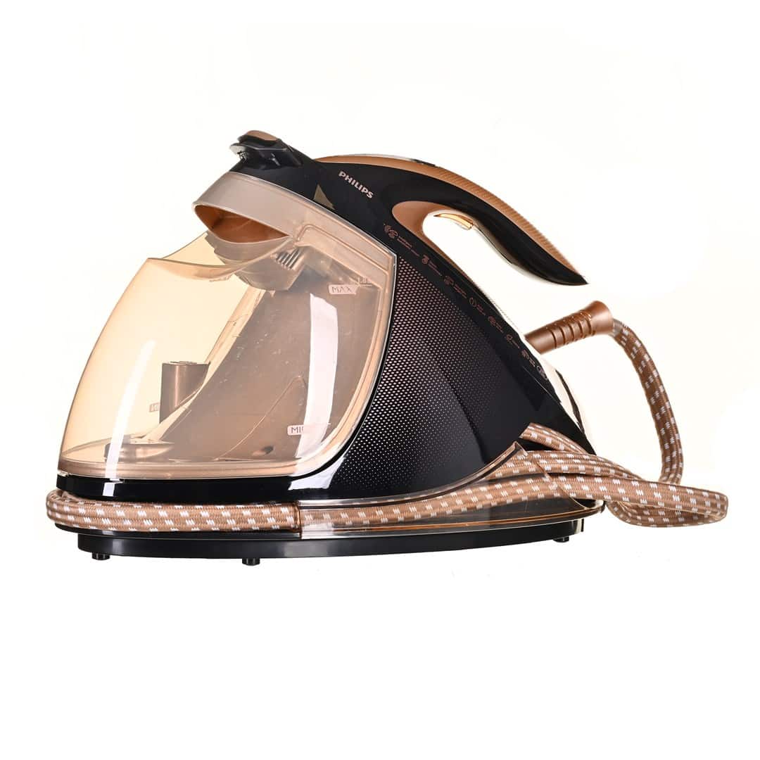 Żelazko z generatorem pary Philips  GC9682/80 (2800W; kolor czarny) (WYPRZEDAŻ) (OUTLET)