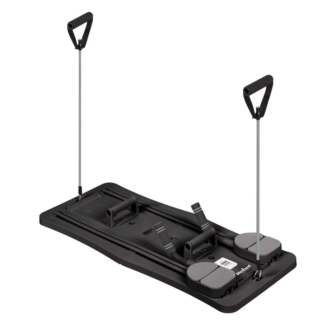 REBEL ACTIVE DOMOWY ZESTAW DO PILATES, WIELOFUNKCYJNY PRZYRZĄD DO ĆWICZEŃ FITNESS 9 W 1, KOLOR CZARNY RBA-3069-BK — zdjęcie 1 z 8