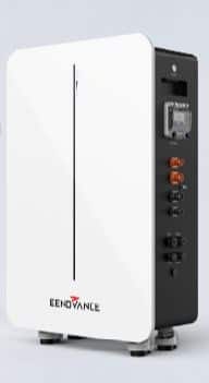 Magazyn energii Eenovance LiFePo4 Wall/Floor Mounted Battery Pack 51.2V REPT 100Ah 5.12kWh, 0.5C/1C IP65 without LCD Power,PE and Communication cable included