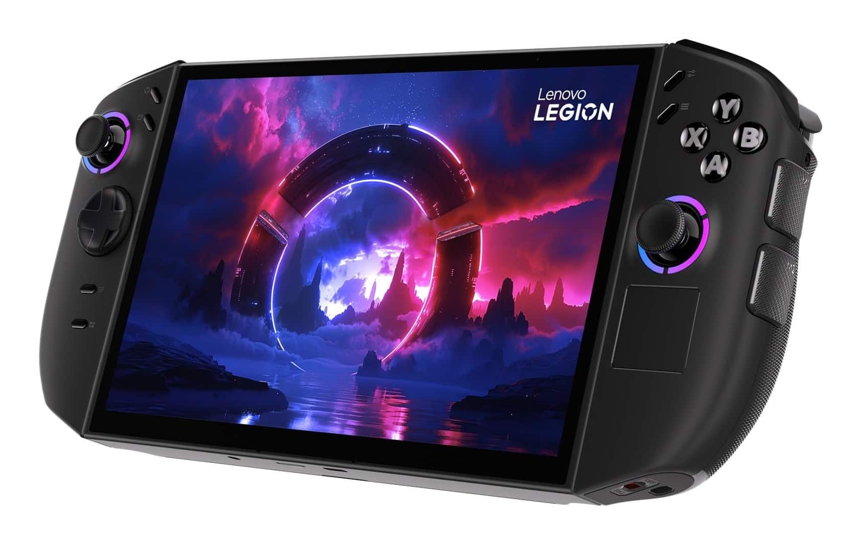 Legion Go 8ASP2 Ryzen Z2 Extreme 8.8" WUXGA OLED 500nits Glossy Anti-fingerprint 144Hz Touch 32GB LPDDR5x-8000 SSD1TB Radeon Graphics 74Wh Win11 Eclipse Black — zdjęcie 1 z 8
