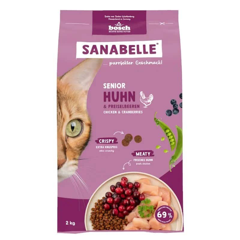 BOSCH Sanabelle senior drób 2kg — zdjęcie 1 z 2