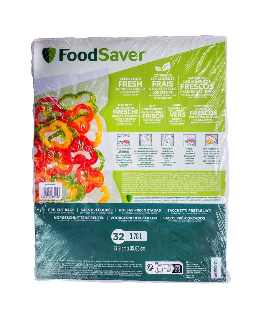 Worki do próżniowego pakowania żywności FoodSaver FSB3202-I (32szt.; 28x35,6cm) — zdjęcie 1 z 3