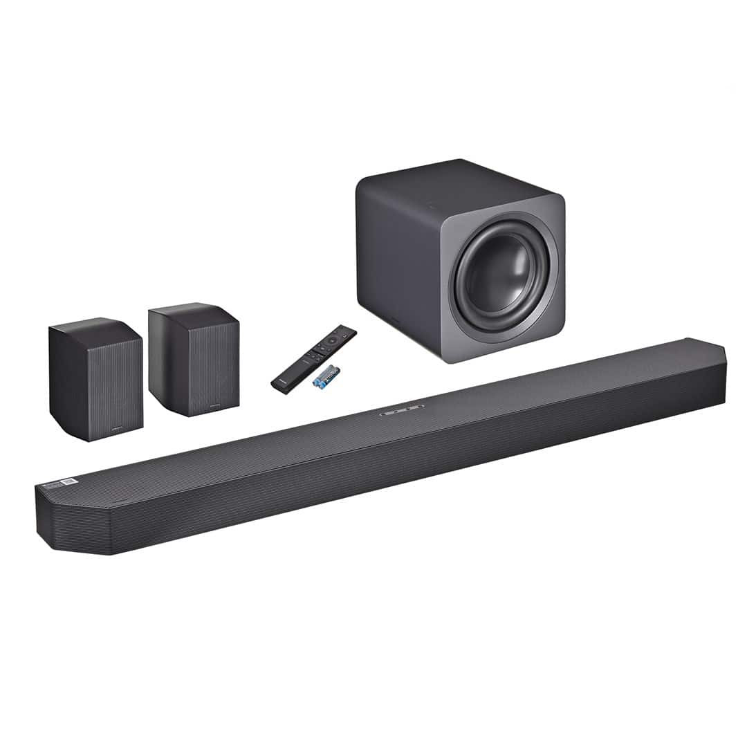 Soundbar Samsung HW-Q990F/EN 11.1.4 kan. 750W Bluetooth 5.3 Dolby Atmos Czarny (OUTLET) — zdjęcie 1 z 8
