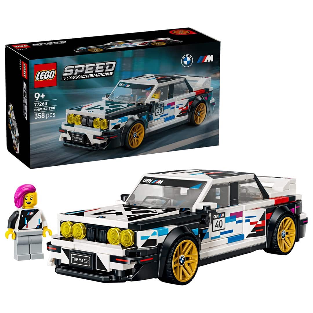 LEGO Speed Champions 77263 - BMW M3 (E30) — zdjęcie 1 z 8
