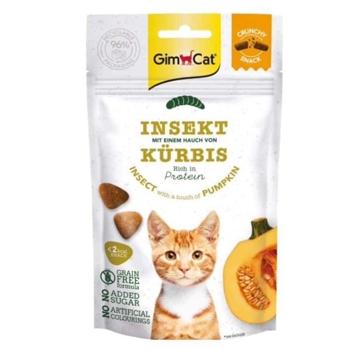 GimCat Crunchy Snacks Insect with pumpkin 50g — zdjęcie 1 z 2