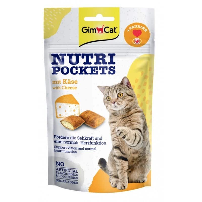 GimCat Nutri Pockets with Cheese 60g