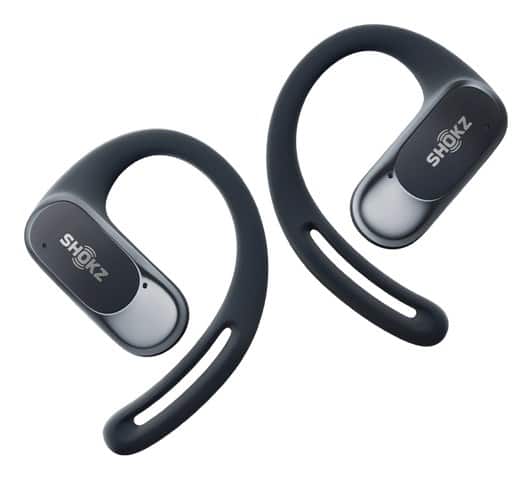 Słuchawki douszne bezprzewodowe Shokz OpenFit Air czarne (OUTLET) — zdjęcie 1 z 5