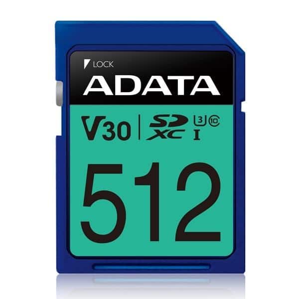 ADATA Premier Pro SDXC 512 GB Class 10 UHS-I/U3 V30 — zdjęcie 1 z 2