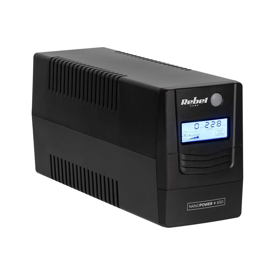 REBEL UPS NANOPOWER PLUS 1000 ( OFFLINE, 1000VA / — zdjęcie 1 z 5