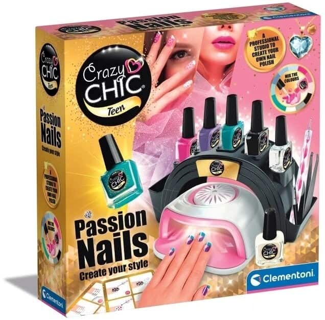 Zestaw Clementoni - Salon stylizacji paznokci Crazy Chic — zdjęcie 1 z 4