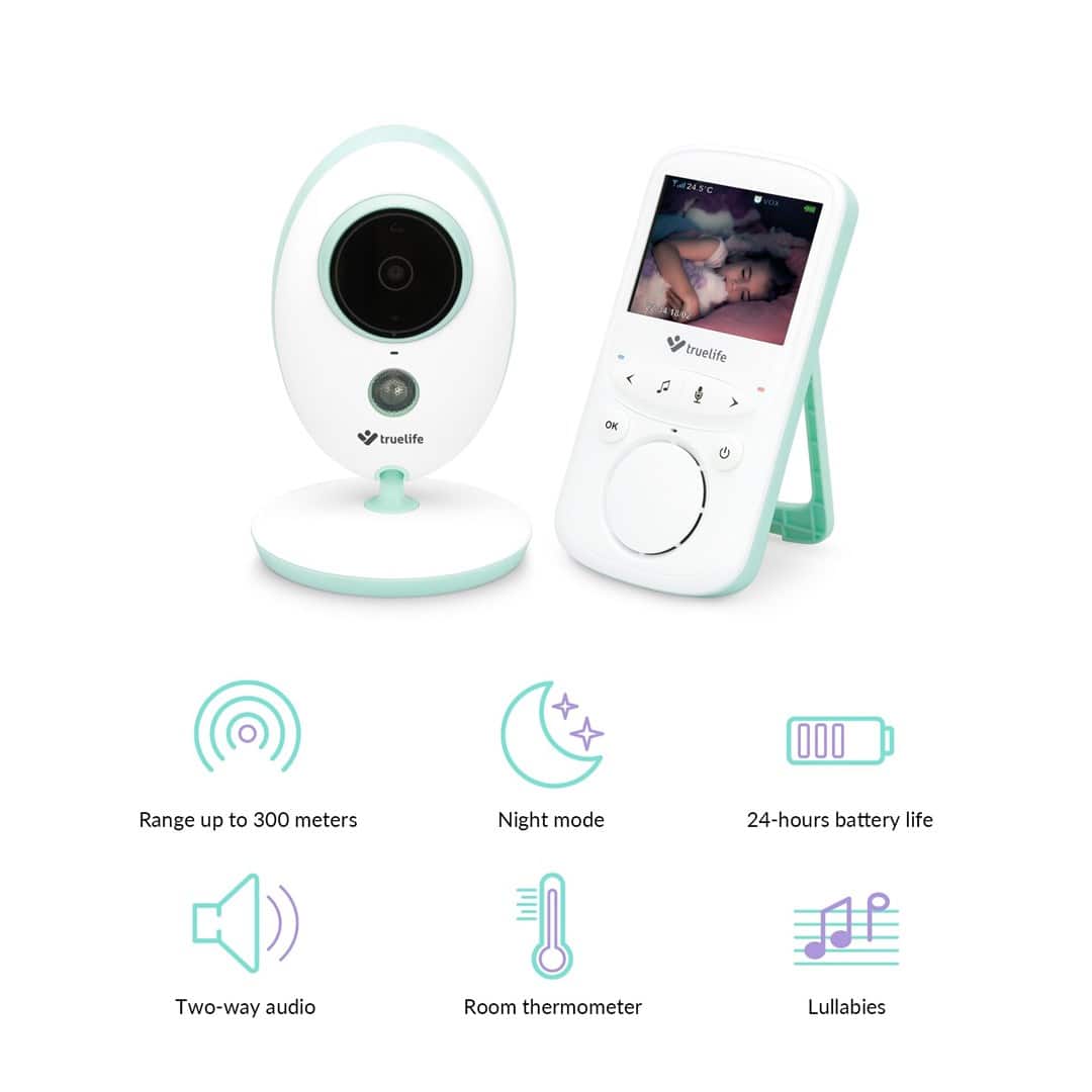 Niania elektroniczna TrueLife NannyCam V24 Pro LCD 2,4” 20fps — zdjęcie 1 z 7