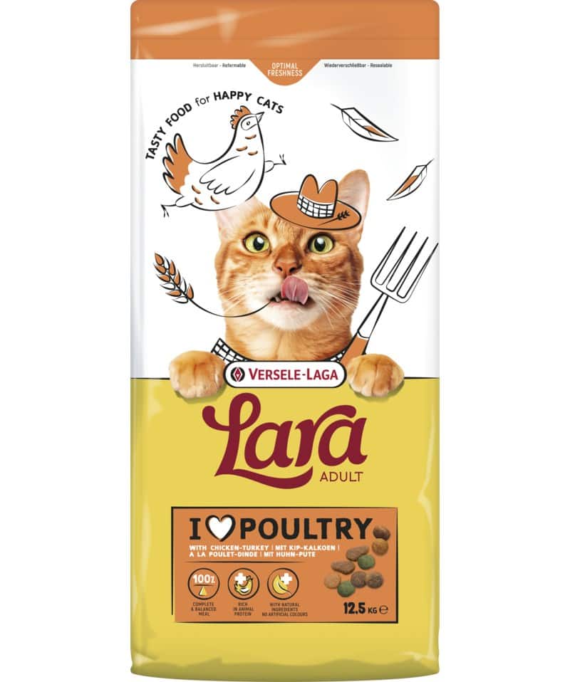 VL-Lara  Adult Turkey & Chicken karma dla kotów dorosłych z indykiem i kurczakiem 12,5kg