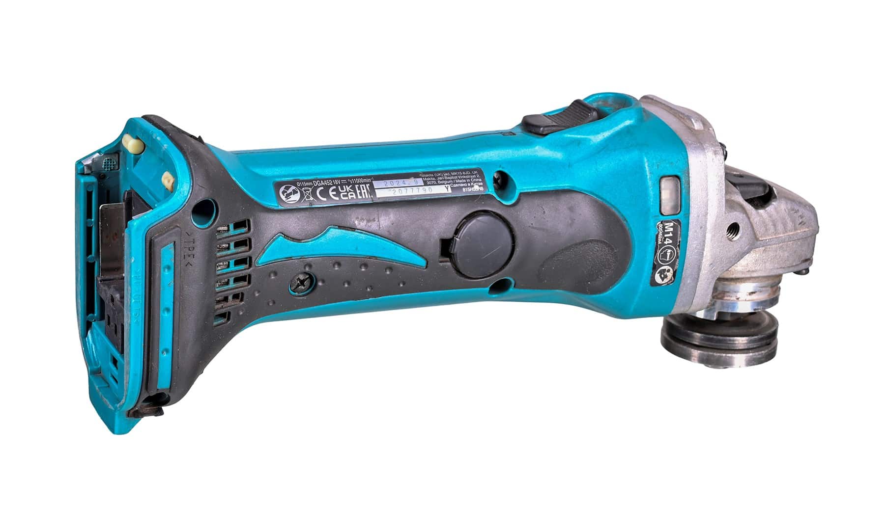 SZLIFIERKA KĄTOWA FI 115 18V-LI DGA452Z MAKITA (OUTLET) — zdjęcie 1 z 8