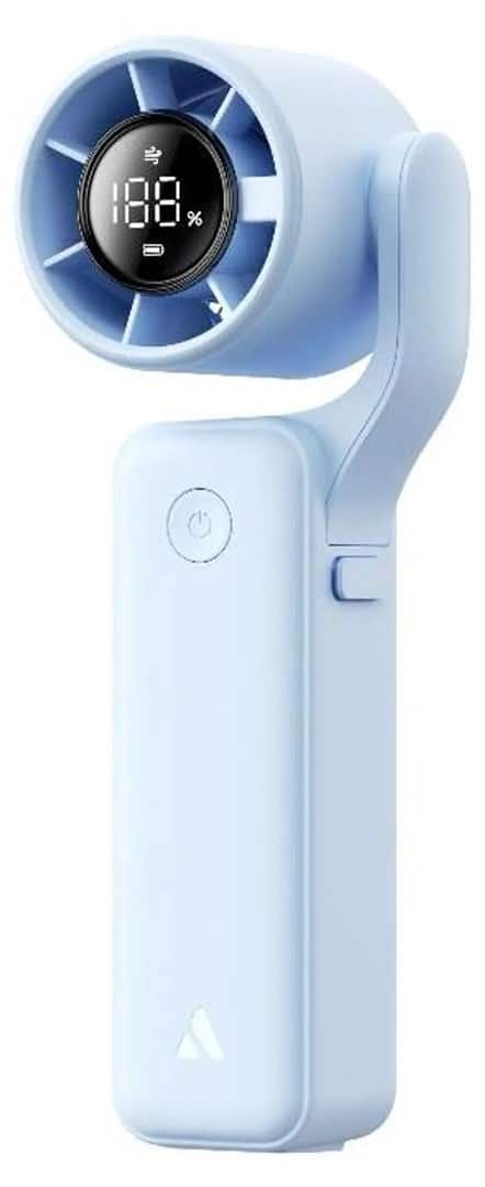 Aecooly Air Gimbal Przenośny wentylator ręczny, niebieski