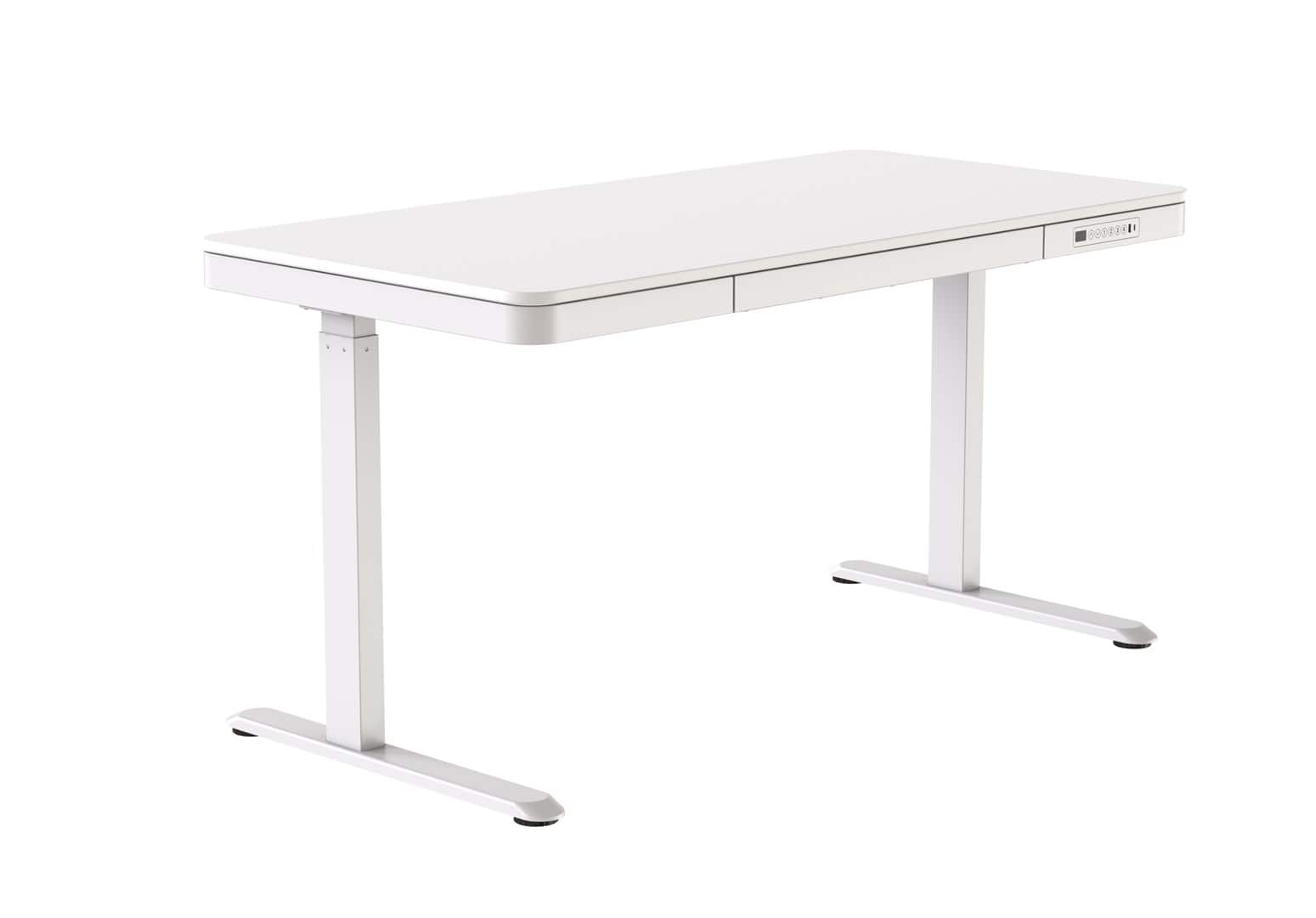 Biurko ACTIVEJET z el.reg.wys. 120x60 ET119S biały — zdjęcie 1 z 8