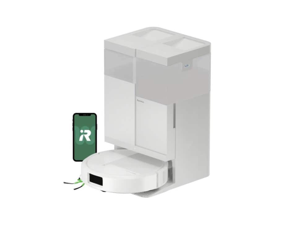 Robot sprzątający iRobot Roomba Plus 515 Combo biały + stacja dokująca AutoWash — zdjęcie 1 z 6