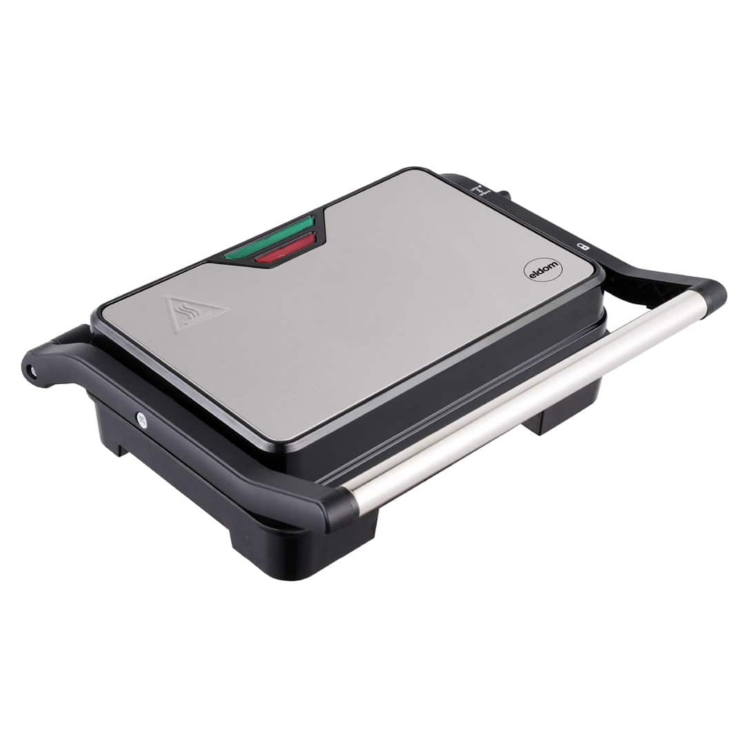 Grill elektryczny ELDOM GK110 800W czarno-srebrny — zdjęcie 1 z 7