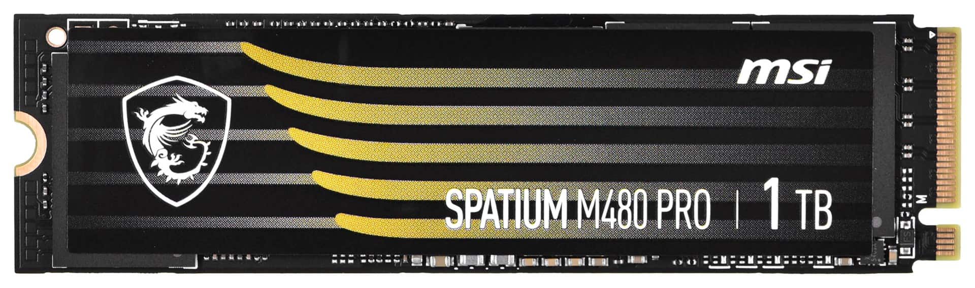 Dysk SSD MSI SPATIUM M480 Pro 1TB PCIe 4.0 NVMe M.2 2280 — zdjęcie 1 z 4