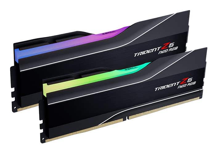 G.SKILL TRIDENT NEO AMD RGB DDR5 2X48GB 6000MHZ CL26 BLACK F5-6000J2636H48GX2-TZ5NR — zdjęcie 1 z 6