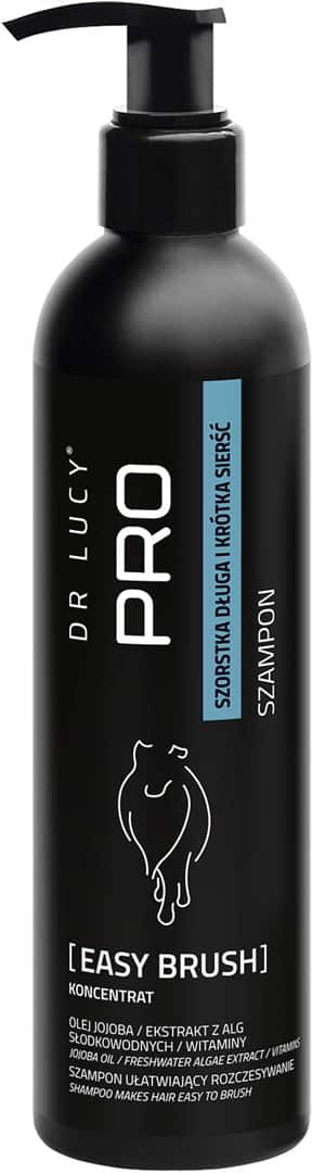 Dr Lucy - PRO EASY BRUSH N 250 ml - szampon ułatwiający rozczesywanie dla psów z długim, szorstkim włosem