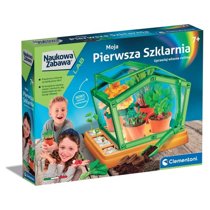Zestaw Clementoni - Moja pierwsza szklarnia — zdjęcie 1 z 5
