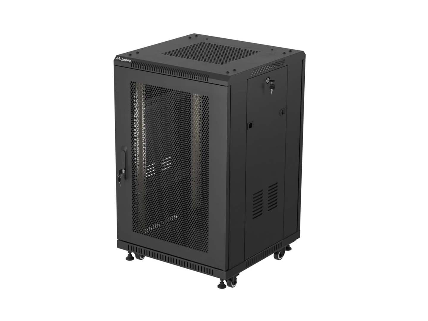 LANBERG SZAFA STOJĄCA 18U 600X600 CZARNA — zdjęcie 1 z 8
