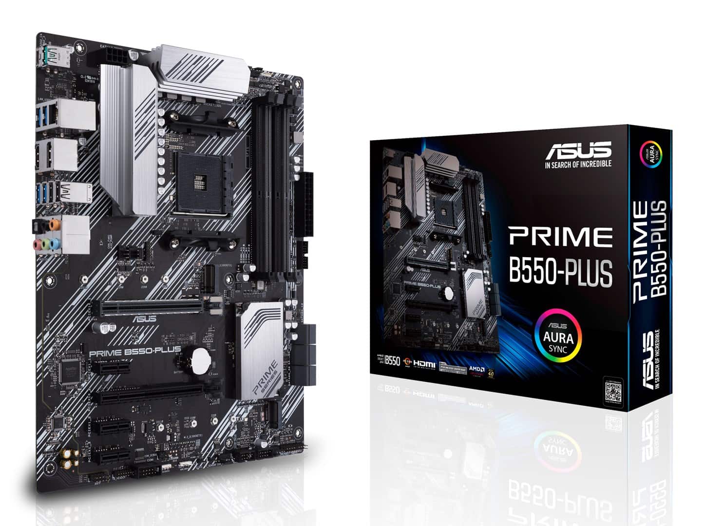 Płyta główna Asus PRIME B550-PLUS (WYPRZEDAŻ) — zdjęcie 1 z 7