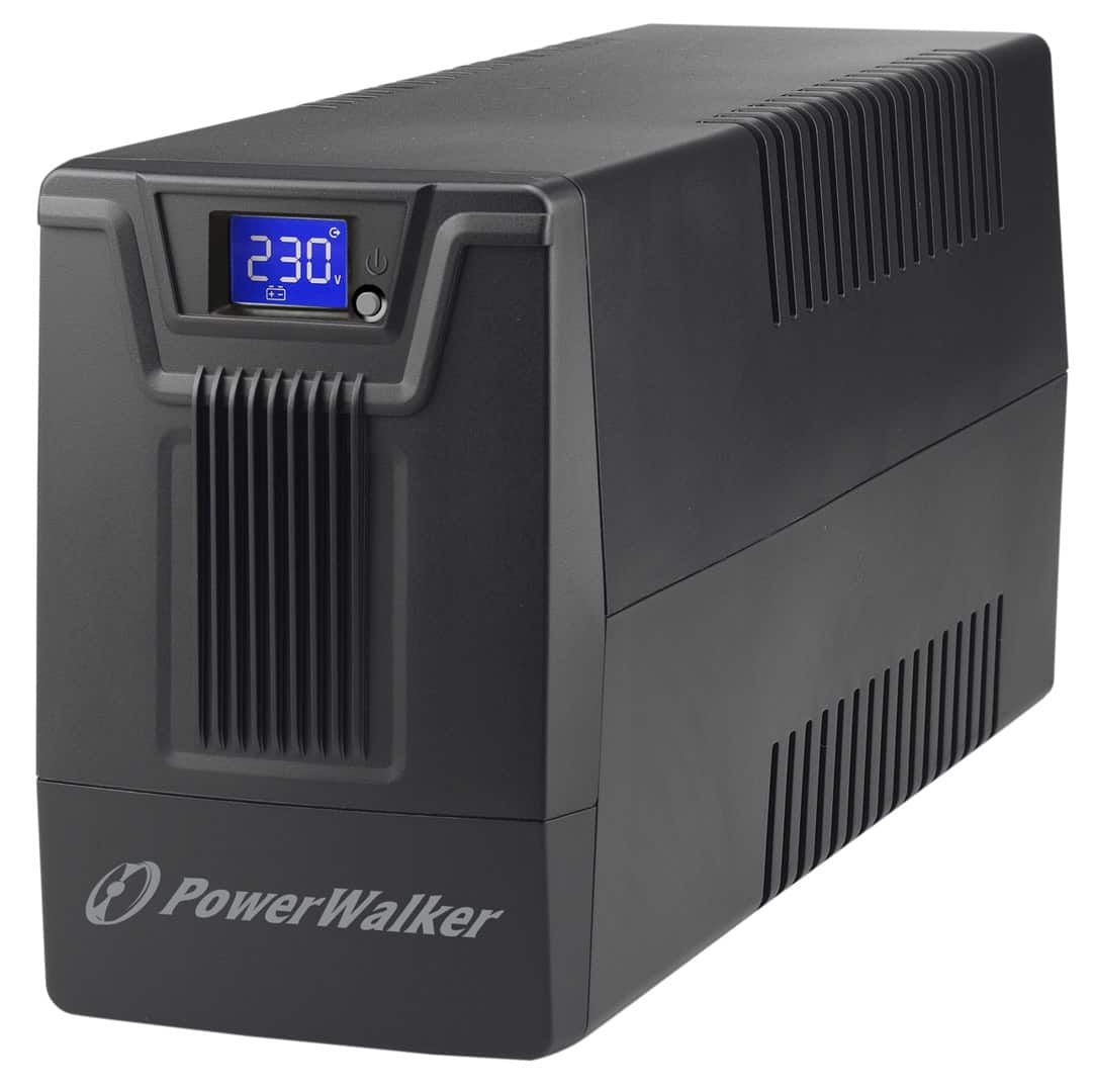 POWER WALKER UPS LINE-IN VI 600 SCL FR (2X PL 230V, RJ11/45 IN/OUT, USB, LCD) — zdjęcie 1 z 4