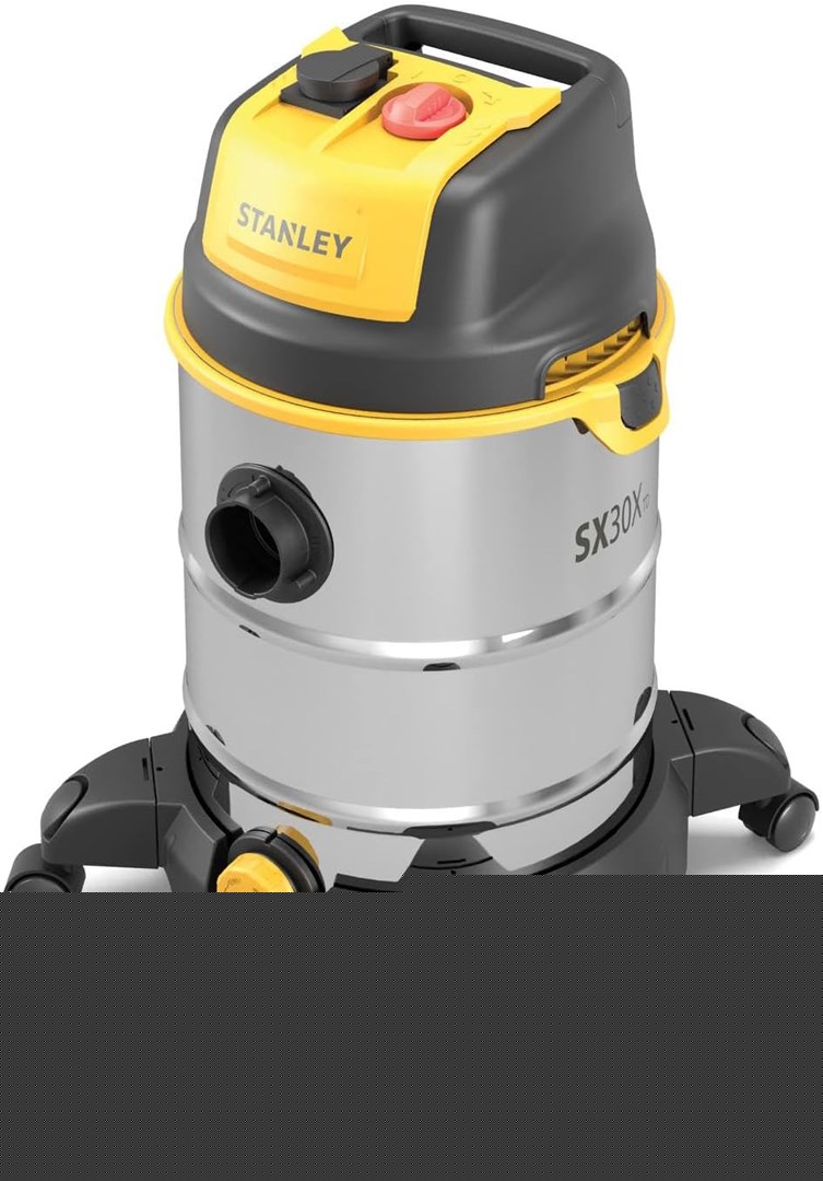 Odkurzacz przemysłowy STANLEY Wet&Dry SXVC30XTDE (1600W; kolor czarny) (OUTLET) — zdjęcie 1 z 8