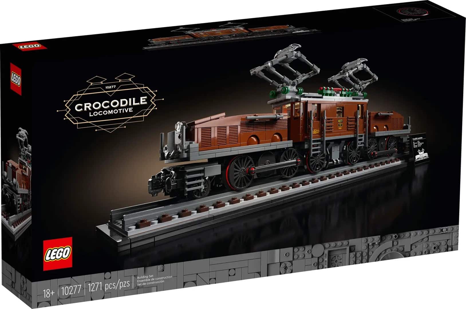 LEGO Creator Expert 10277 LokomotywaCrocodile — zdjęcie 1 z 8