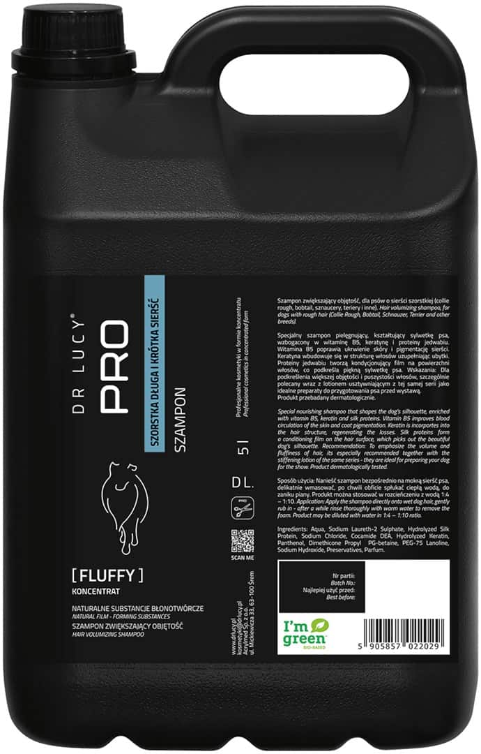 Dr Lucy - PRO FLUFFY 5 l - szampon zwiększający objętość włosa