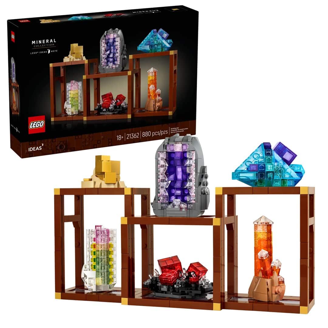 LEGO 21362 Ideas - Kolekcja minerałów — zdjęcie 1 z 8