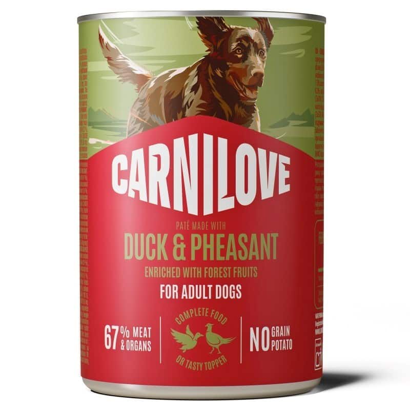 CARNILOVE DOG CAN DUCK&PHEASANT 400g