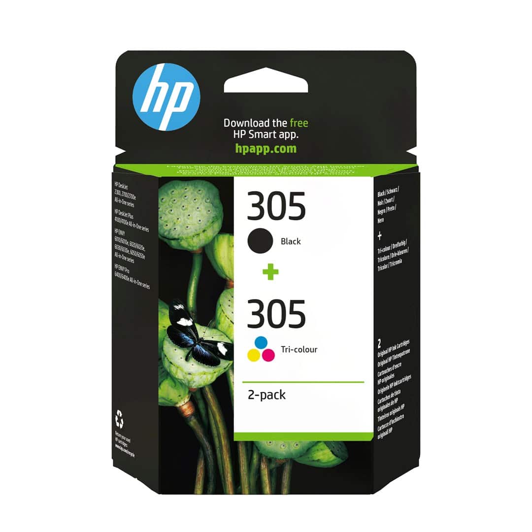Hp Tusz czarny+kolor HP305= 6ZD17AE (OUTLET) — zdjęcie 1 z 8