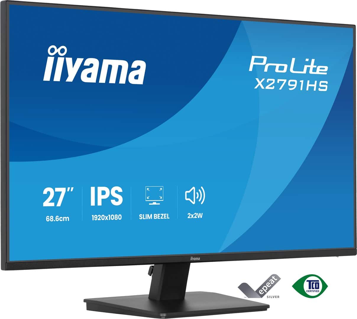 MONITOR IIYAMA LED 27" X2791HS-B1 120Hz — zdjęcie 1 z 8