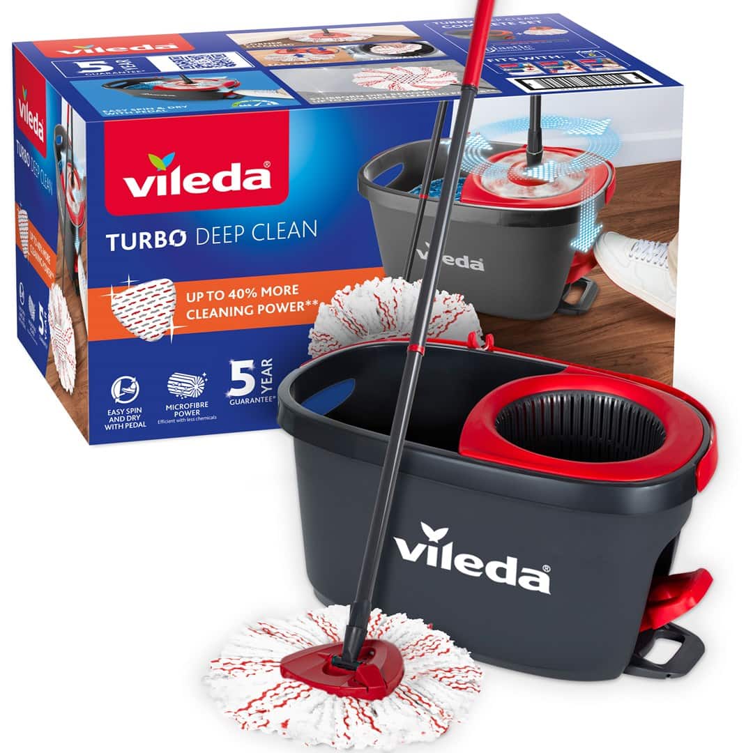 Mop obrotowy Vileda Turbo Deep Clean — zdjęcie 1 z 8