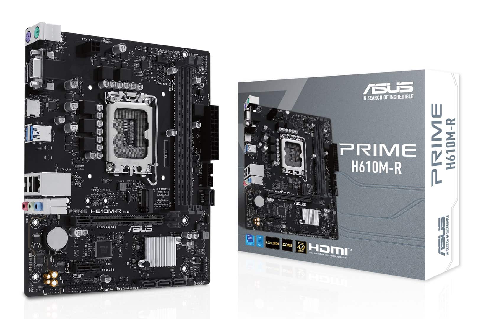 Płyta główna Asus PRIME H610M-R-SI (OUTLET) — zdjęcie 1 z 7