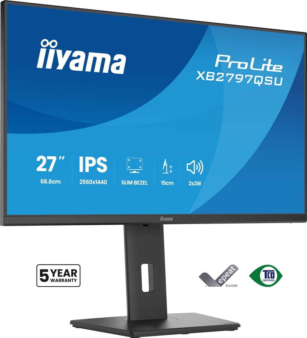 MONITOR IIYAMA LED 27" XB2797QSU-B1 — zdjęcie 1 z 8