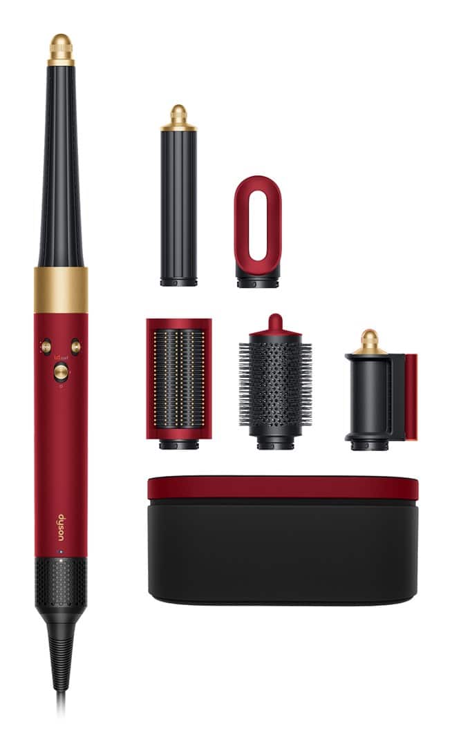 Suszarko-lokówka DYSON HS08 Wavy Red Velvet / Gold — zdjęcie 1 z 5