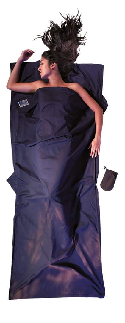 Wkładka do śpiwora Cocoon TravelSheet Egyptian Cotton, tuareg — zdjęcie 1 z 2
