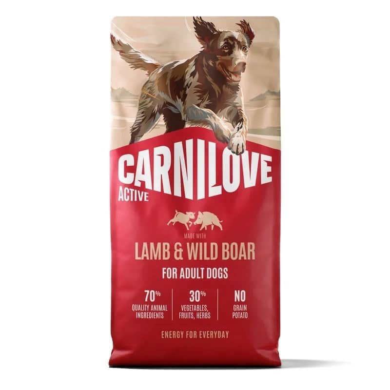 CARNILOVE ACTIVE DOG LAMB&WILD BOAR ADULT 12kg