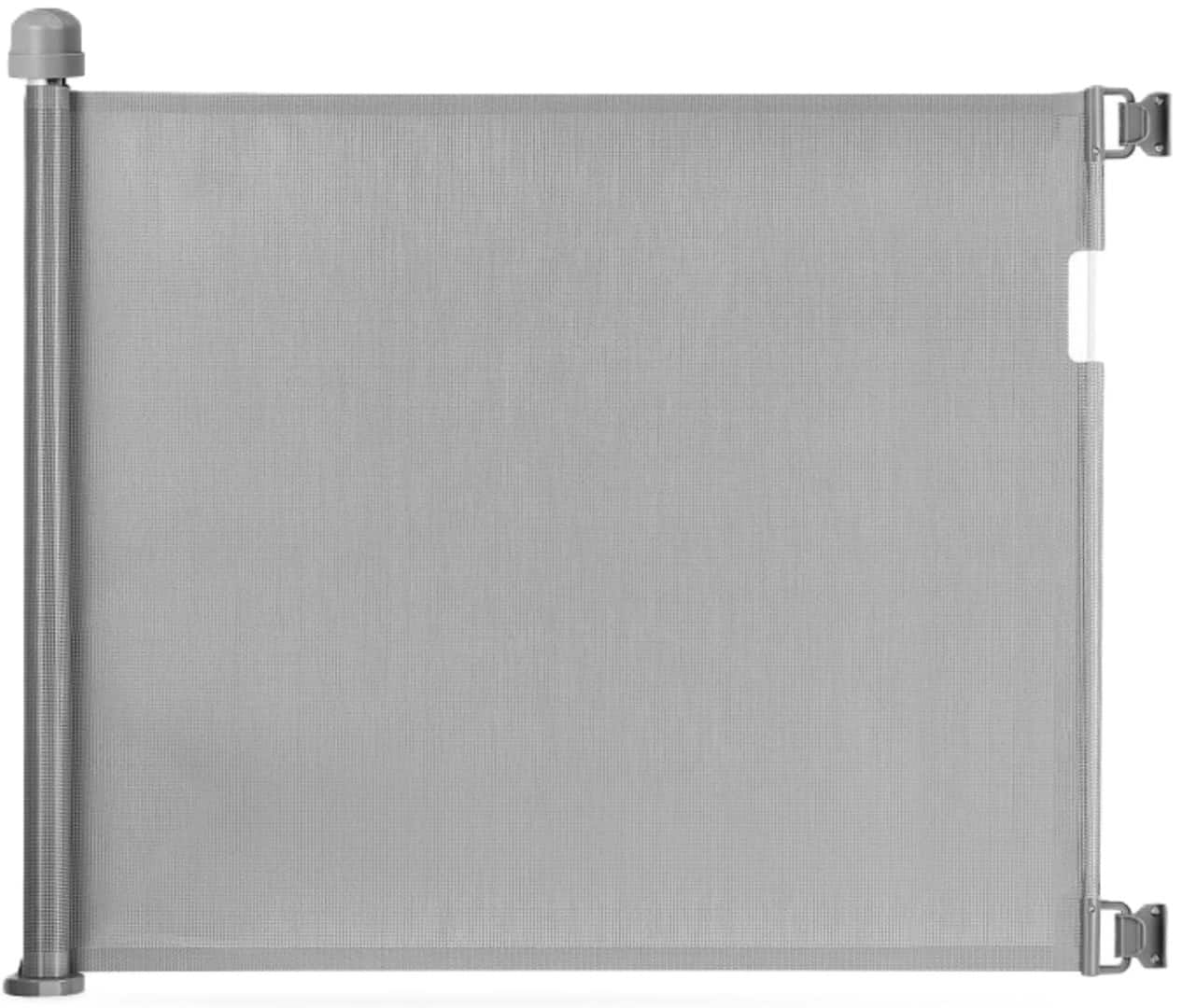 MOMCOZY M21SSAM08 rozsuwana bramka zabezpieczająca dla dzieci 140 cm szara — zdjęcie 1 z 6