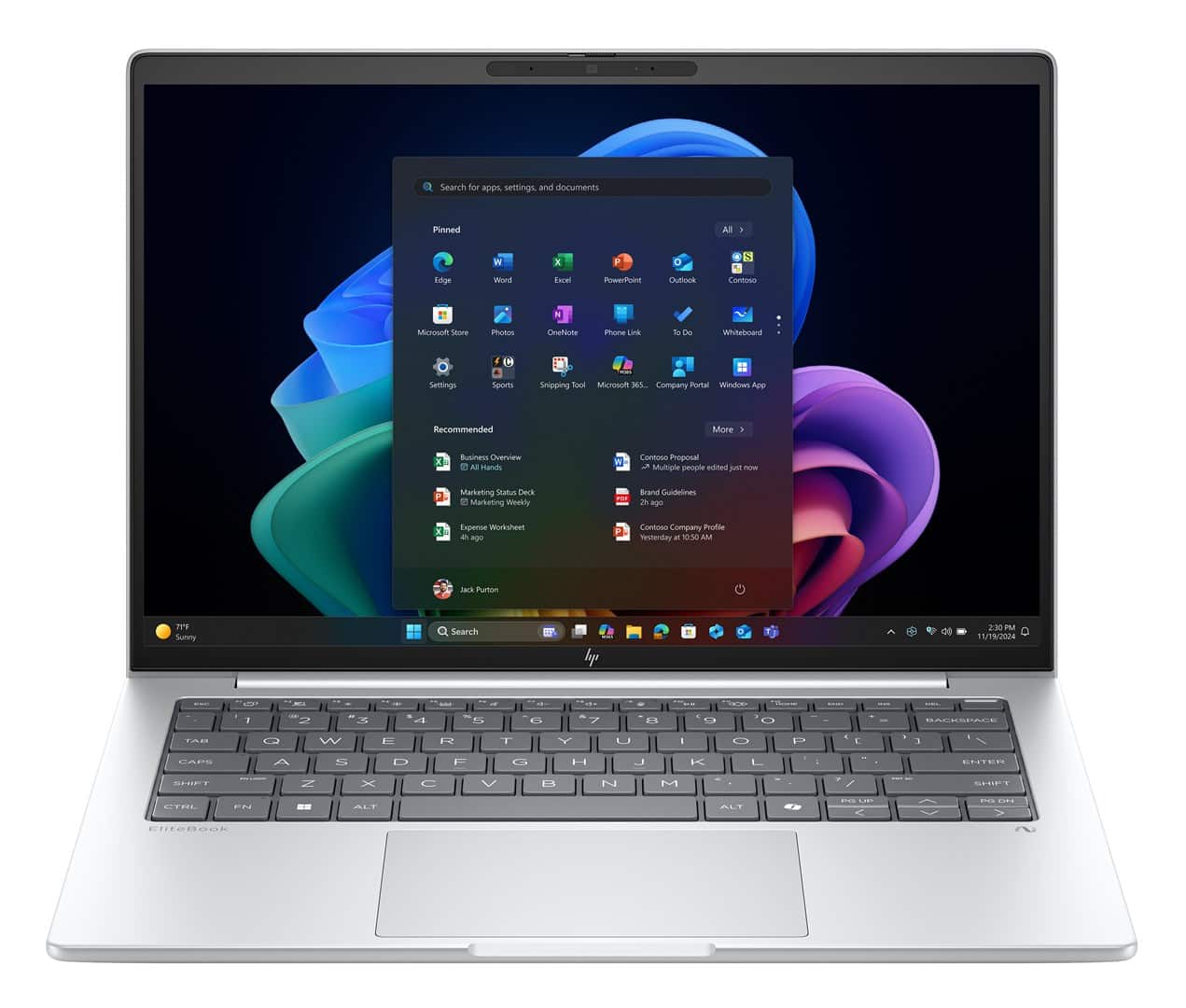 HP EliteBook 8 G1a Ryzen AI 7 PRO 350 14.0"WUXGA IPS 400nits AG 32GB DDR5 5600 SSD1TB Radeon 860M Cam IR 5 Mpx AI 62Wh W11Pro 3Y Onsite — zdjęcie 1 z 8